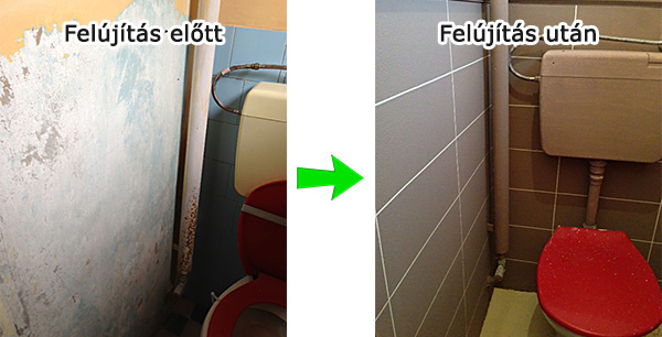 Folyékony csempe, csempézés, csempefelújÃtás Fürdőszoba csempe nélkül